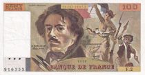France 100 Francs - Delacroix - 1978 - Série F.2 - F.68.02