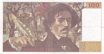 France 100 Francs - Delacroix - 1978 - Série V.2 - Hachuré - F.69.01a