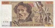 France 100 Francs - Delacroix - 1978 - S&eacute;rie W.3 - F.69.01b