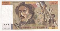 France 100 Francs - Delacroix - 1978 - Série W.9 - F.69.01h