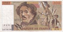 France 100 Francs - Delacroix - 1979 - Serial R.18