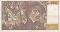 France 100 Francs - Delacroix - 1979 - Serial T.19