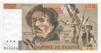 France 100 Francs - Delacroix - 1980 - S&eacute;rie S.30