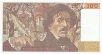 France 100 Francs - Delacroix - 1984 - Serial W.87