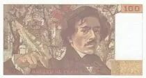 France 100 Francs - Delacroix - 1987 - Serial P.127