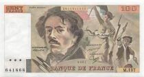 France 100 Francs - Delacroix - 1987 - S&eacute;rie M.117