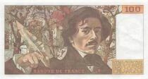France 100 Francs - Delacroix - 1987 - S&eacute;rie M.117