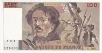 France 100 Francs - Delacroix - 1989 - S&eacute;rie K.165 - F.69bis.02b