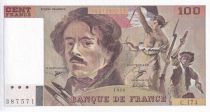 France 100 Francs - Delacroix - 1990 - Serial C.174 - P.154