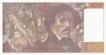 France 100 Francs - Delacroix - 1990 - Serial D.143