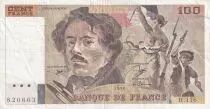France 100 Francs - Delacroix - 1990 - S&eacute;rie H.176