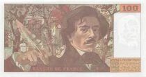 France 100 Francs - Delacroix - 1991 - S&eacute;rie M.200