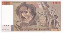 France 100 Francs - Delacroix - 1993 - Série K.254 - F.69BIS.08