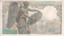 France 100 Francs - Descartes - 07-01-1943 - Serial N.55 - P.101