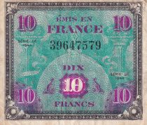 France 100 Francs - Drapeau - 1944 - Sans Série  - TB  - VF.18.01