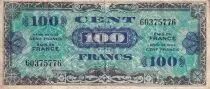France 100 Francs - Drapeau - 1944 - Sans Série - VF.20.01