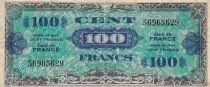 France 100 Francs - Drapeau - 1944 - Sans Série - VF.20.01