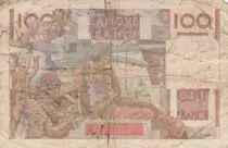 France 100 Francs - Farmer -  03-10-1946 - Serial Q.102