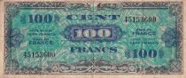 France 100 Francs - Flag - 1944 - Without serial - P.118