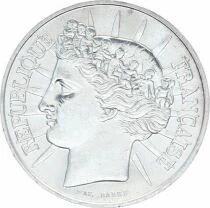 France 100 Francs - Fraternity - 1988 - Silver