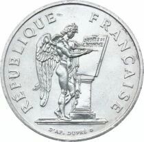 France 100 Francs - Human Rights - 1989 - Silver