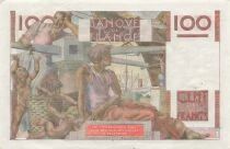 France 100 Francs - Jeune Paysan - 01-04-1954 - S&eacute;rie U.599