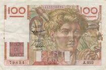 France 100 Francs - Jeune Paysan - 06-09-1951 - S&eacute;rie A.403