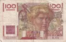 France 100 Francs - Jeune Paysan - 21-11-1946 - S&eacute;rie H.134 - F.28.11
