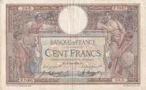 France 100 Francs - Luc Olivier Merson - 02-12-1920 - Serial P.7062 - F - P.69