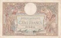 France 100 Francs - Luc Olivier Merson - 02-12-1937 - S&eacute;rie O.56115