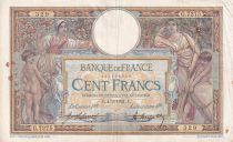France 100 Francs - Luc Olivier Merson - 04-02-1921 - Serial G.7275 - F - P.69