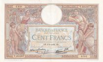 France 100 Francs - Luc Olivier Merson - 04-08-1938 - Serial T.60387 - P.69