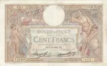France 100 francs - Luc Olivier Merson - 06-08-1936 - Serial T.51856