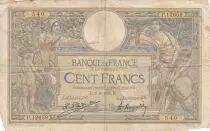 France 100 Francs - Luc Olivier Merson - 07-08-1925 - Serial P.12659