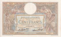 France 100 Francs - Luc Olivier Merson - 09-09-1926 - Serial O.15361 - P.69