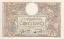 France 100 Francs - Luc Olivier Merson - 09-09-1926 - Serial O.15361 - P.69