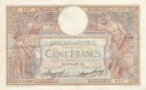 France 100 francs - Luc Olivier Merson - 10-06-1937 - Series N.54501