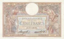 France 100 francs - Luc Olivier Merson - 11-05-1933 - S&eacute;rie T.40490