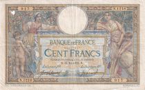 France 100 Francs - Luc Olivier Merson - 11-10-1910 - Serial N.1218 - P.69