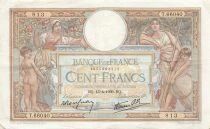 France 100 francs - Luc Olivier Merson - 13-04-1939 - S&eacute;rie T.66040