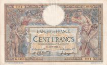France 100 Francs - Luc Olivier Merson - 13-09-1922 - Serial G.8483 - VF - P.69