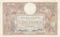 France 100 Francs - Luc Olivier Merson - 14-06-1934 - Série Y.45047