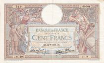 France 100 Francs - Luc Olivier Merson - 15-07-1938 - Serial U.60206 - P.69