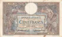 France 100 Francs - Luc Olivier Merson - 18-03-1919 - Serial F.5698 - VF - P.69