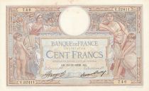 France 100 Francs - Luc Olivier Merson - 19-11-1936 - Série V.52411