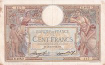 France 100 Francs - Luc Olivier Merson - 20-12-1934 - Serial B.46831