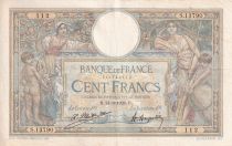 France 100 Francs - Luc Olivier Merson - 24-03-1926 - Serial S.13790 - P.69