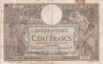 France 100 Francs - Luc Olivier Merson - 29-02-1916 - Serial T.3299 - VG to F - P.69