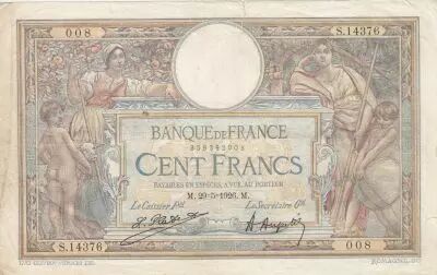 France 100 Francs - Luc Olivier Merson - 29-05-1926 - S�rie S.14376