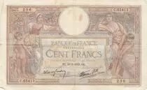 France 100 Francs - Luc Olivier Merson - 30-03-1939 - Serial C.65413